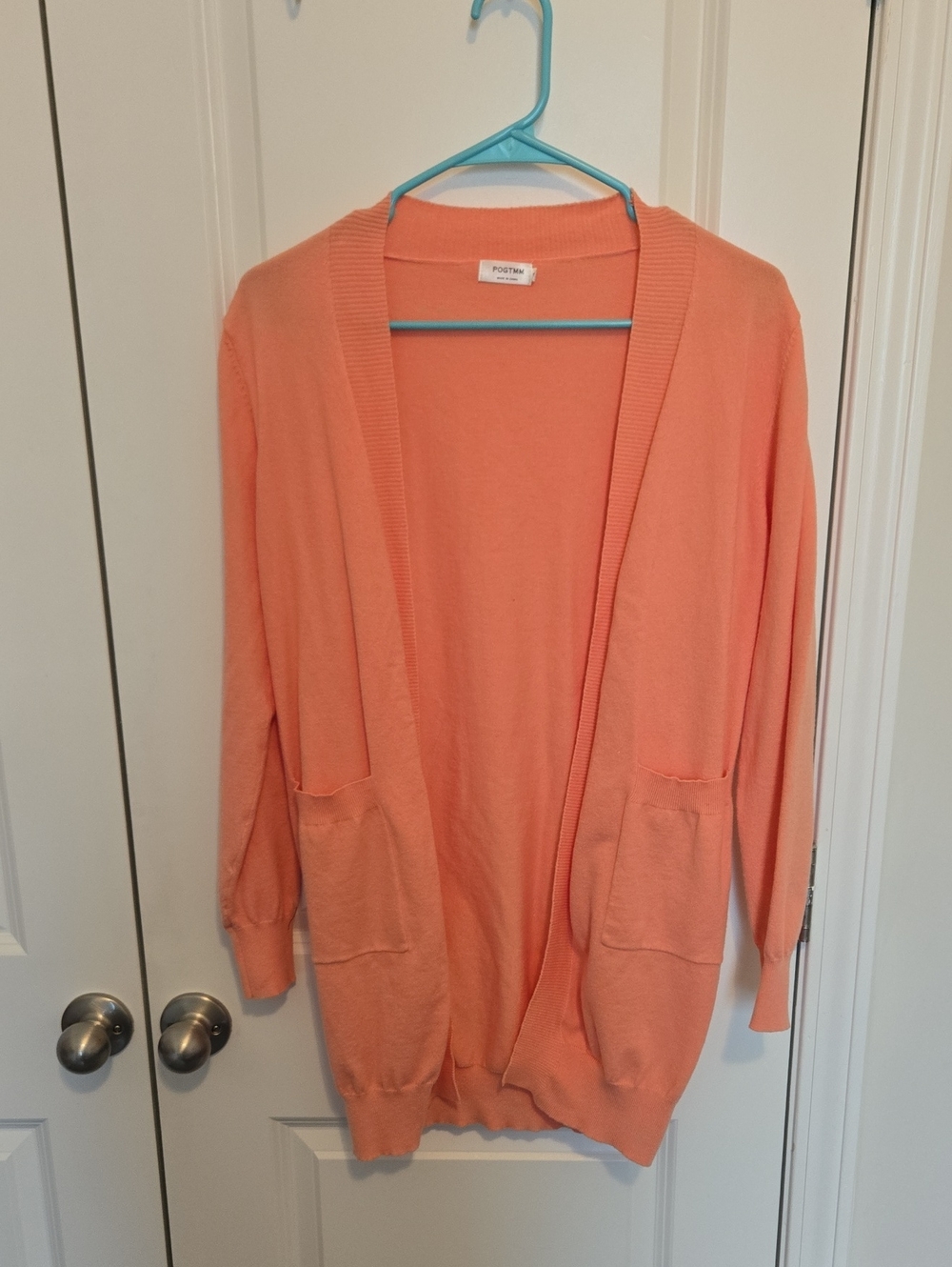 POGTMM Small Peach Cardigan